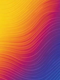 渐变波纹彩色背景图案