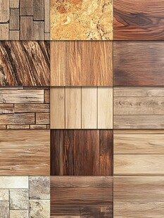 多样材质地板纹理集合