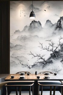 中式山水茶室 意境悠然