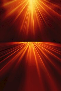 红色光芒舞台特效背景