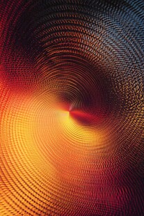 炫彩螺旋波纹抽象背景图