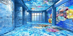 梦幻海底主题室内空间
