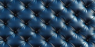 深蓝色菱形绗缝皮革纹理