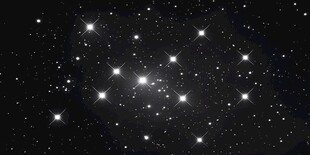 璀璨星空闪耀的梦幻图景