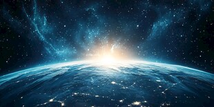 地球之上的璀璨星空