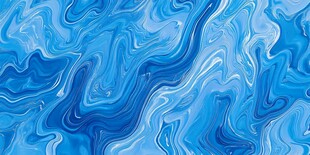 蓝色流动纹理抽象背景图