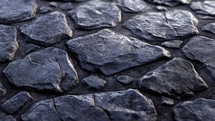 石板路面纹理特写