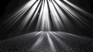 舞台聚光灯特效场景