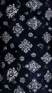 黑白花纹布料图案纹理