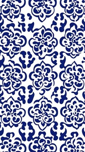 青花瓷花纹图案