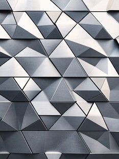 几何三角立体墙面纹理