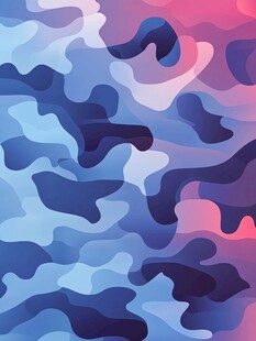 梦幻渐变迷彩图案背景