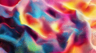 绚丽多彩的动态几何纹理