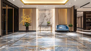 现代奢华酒店大堂空间设计