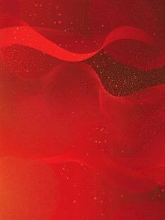 红色梦幻波浪背景图