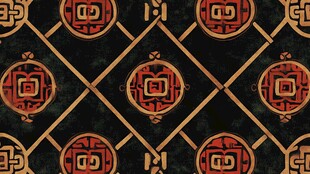 中式古典几何花纹图案