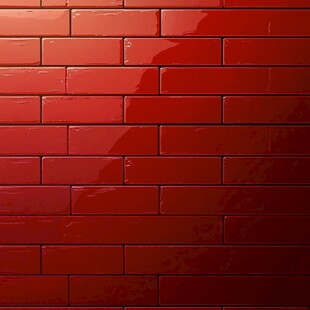 红色砖墙纹理特写