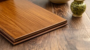 实木地板展示 质感出众