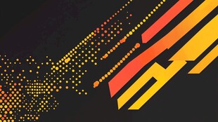 动感几何线条粒子背景图