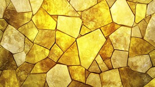 金色马赛克纹理背景图案