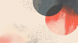 抽象几何图案背景图