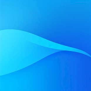 蓝色渐变波浪背景图案