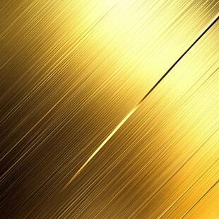 金色金属拉丝质感背景图