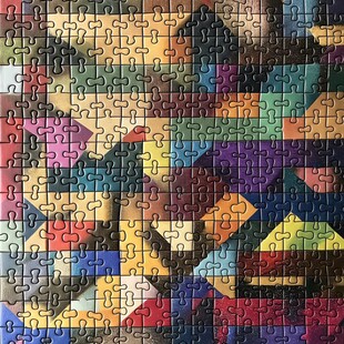 多彩拼图 碎片中的缤纷世界