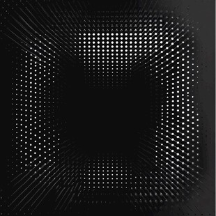 黑色点阵科技感背景图案