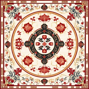 中式古典花纹精美地瓷砖图案