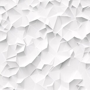 白色立体多边形纹理背景
