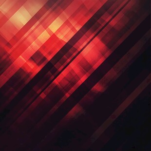 红色几何线条动感背景图