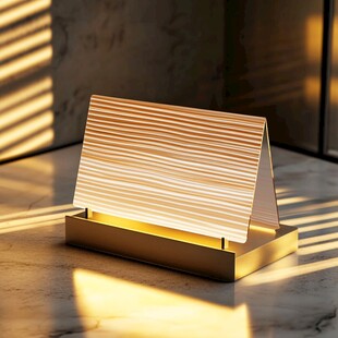 简约几何造型折叠台灯