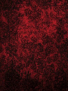 复古红色花纹图案背景