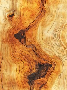 木纹之美 自然独特纹理展示