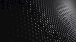 黑色蜂窝纹理背景图案