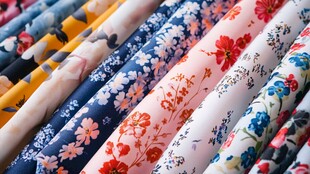 多彩花卉布料大赏