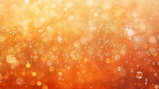 暖橙色梦幻光斑背景图