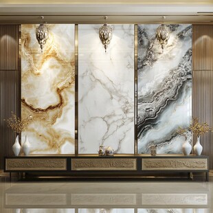 奢华大理石背景墙装饰设计