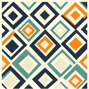 几何方块图案背景设计