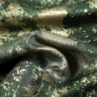 迷彩布料纹理特写
