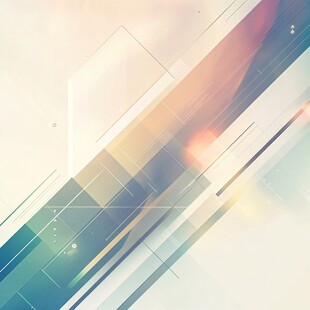 渐变线条抽象科技风背景