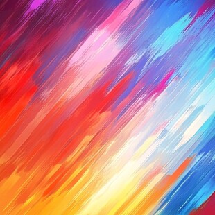 多彩炫彩斜纹抽象背景图