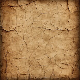复古皱巴巴的旧纸张纹理