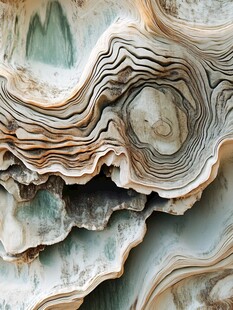 纹理独特的天然岩石图案