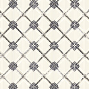 几何花卉无缝拼接图案