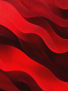 红色动感波浪纹理背景