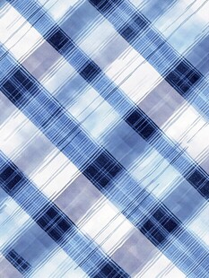 蓝白格纹图案纹理背景