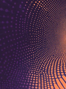 渐变点阵科幻风背景图