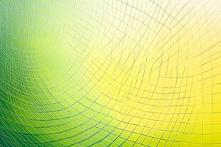 黄绿渐变线条抽象背景图
